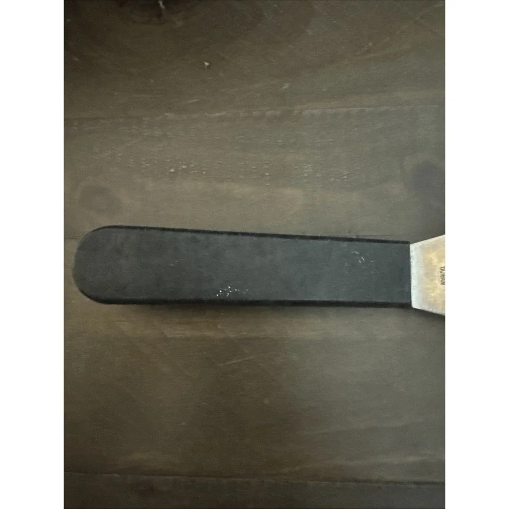 Vintage Warco Small Narrow Spatula Turner Lasagna Server Stainless Black Handle